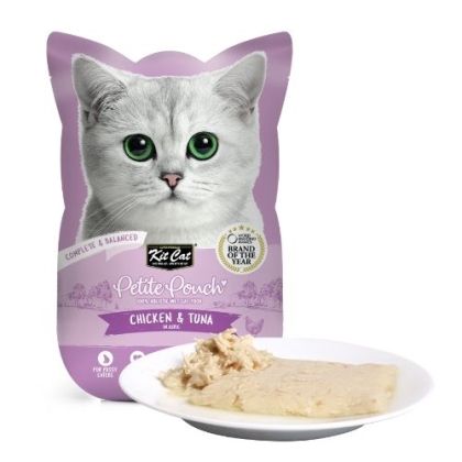 KIT CAT Pouch Chicken&Tuna 70g- ПАУЧ Пилешко и риба тон в аспик (желе)																																																																																																																																																																																			