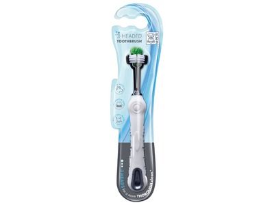 M-pets 3-Headed Toothbrush - Четка за зъби за куче с 3 глави