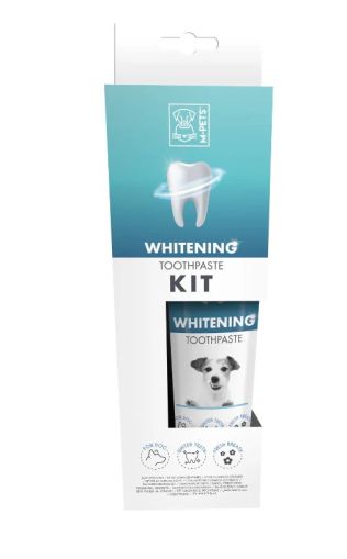 M-pets Whitening Toothpaste Kit - Комплект за куче, за бели зъби от 4 части