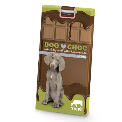 EBI - DogChoc - 100g Шоколад за кучета шкембе