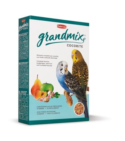 Padovan Grandmix Cocorite 400g - Висококачествена храна за вълнисти папагали