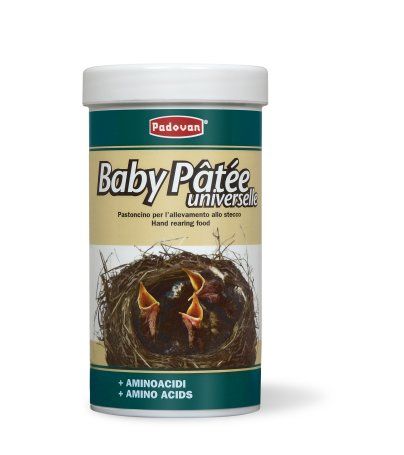 Padovan Baby Patee Universal 100g - пълноценна храна за новородени зърноядни птици