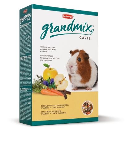 Padovan Grandmix Cavie 850g - Пълноценна храна за морски свинчета