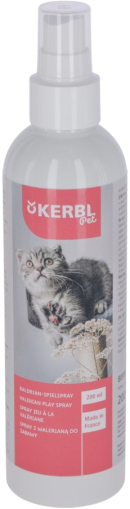Kerbl - Valerian & Catnip Spray 200 ml - Спрей за игриви и щастливи котета