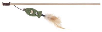 Kerbl - Pet CatNip - Въдица Рибка от пресован Catnip, Мататаби и пера