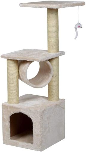 PlayMe Cat Scratcher Iova - Драскало за котки Айова бежов 90см
