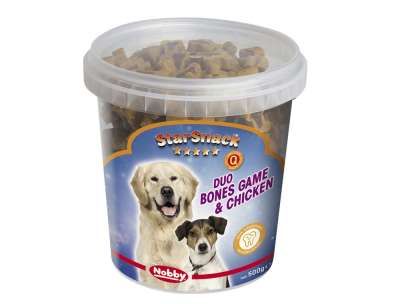 Nobby Лакомство StarSnack Duo Bones Дивеч и пиле - 500 гр
