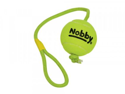 Nobby Играчка въже с тенис топка р-р XL ф 10см. / 70см