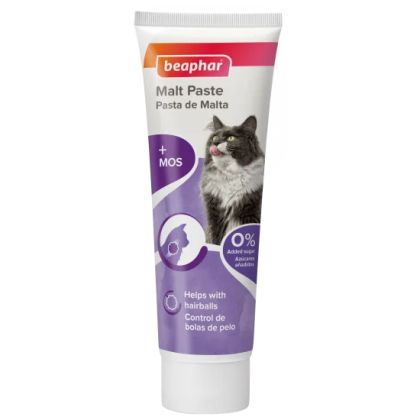 Beaphar Hairball Malt Paste - дуо малцова паста 100 гр