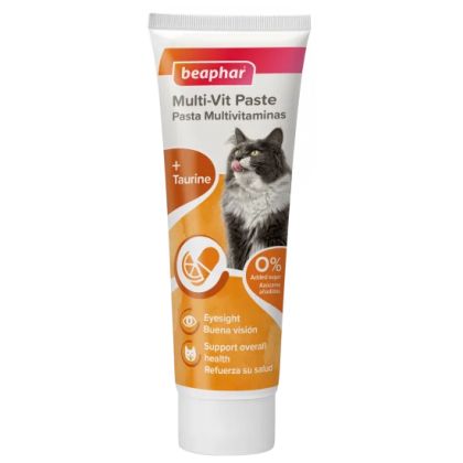 Beaphar Multi Vitamin Paste Cat мултивитaминна паста коте, 100 гр