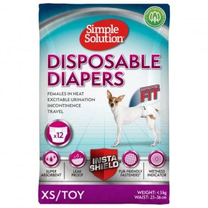 Simple Solution памперс за женски кучета XS/Toy