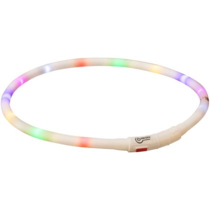 Trixie Нашийник Светещ USB 70см./ø 10мм. XS–XL силиконов