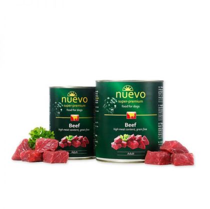 Nuevo с говеждо - за кучета над 1 година