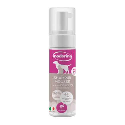  Inodorina - Shampoo Mousse - Деликатен мус-шампоан за сухо почистване 250 мл.