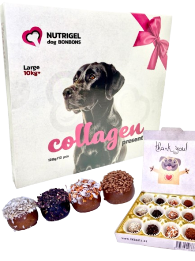 Nutrigel Collagen Collection Бонбониера – Функционално Лакомство за Стави и Мускули при Кучета над 10кг 