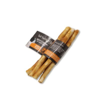 TAILSWINGERS COLLAGEN STICKS-PEANUT (13.5CM 7GRx5PCS) – Колагеново лакомство за куче с вкус фъстъчено масло 5бр  13.5см