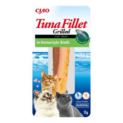 Inaba Grilled Tuna Fillet – филе от риба тон в домашен бульон за котки 15гр