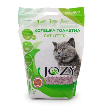 JOZY ТОФУ Котешка тоалетна 6 литра - 2,5кг с аромат ванилия
