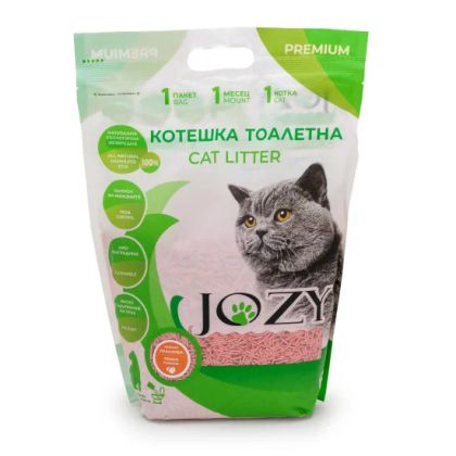 JOZY ТОФУ Котешка тоалетна 6 литра - 2,5кг с аромат праскова