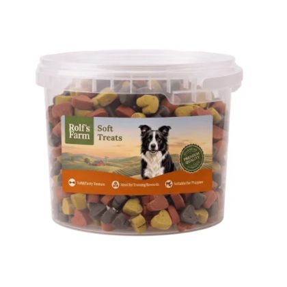 Rolf's Farm Mini Hearts mix 500гр меки лакомства