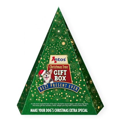 Antos Christmas Gift box микс коледни лакомства за кучета