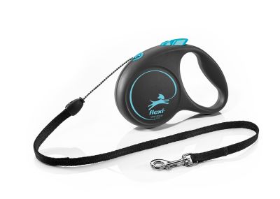 Автоматичен повод  flexi Black Design S  - 5м въже, до 12кг
