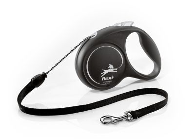 Автоматичен повод  flexi Black Design М  - 5м въже, до 20кг