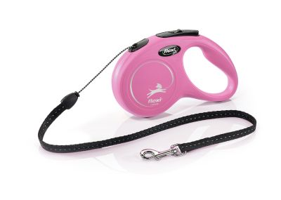 Автоматичн повод  flexi New Classic Small  - 5м въже, до 12кг 