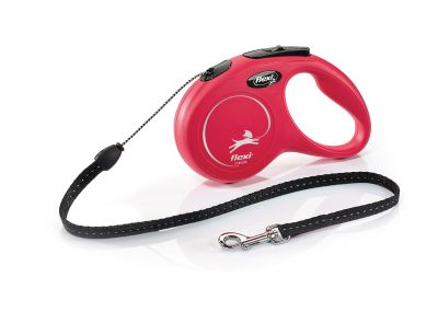 Автоматичн повод  flexi New Classic Small  - 5м въже, до 12кг 