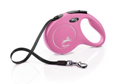 Автоматичен повод  flexi New Classic Medium -  5м лента, до 25 кг 