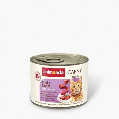 Carny Adult 200 гр - говеждо + агне за израснали котки