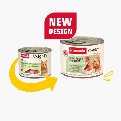 Carny Adult - пиле + пуйка + заек за израснали котки