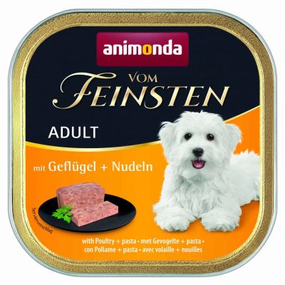 Vom Feinsten Menu 150гр - пастет с  птиче  + спагети за израснали