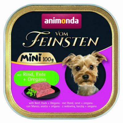 Vom Feinsten Mini Dog 100гр - пастет за дребни породи кучета с говеждо, патешко и риган