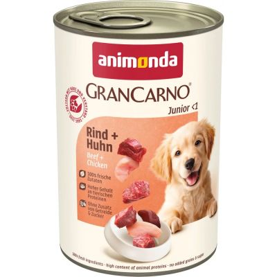GranCarno®  Junior - говеждо+пиле за подрастващи кученца