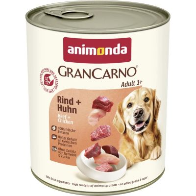  Gran Carno Dog Adult - говеждо и птиче  за израснали кучета