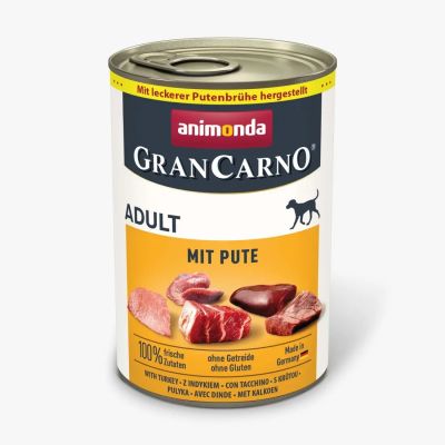 GranCarno Adult Dog - говеждо + пуйка за израснали кучета