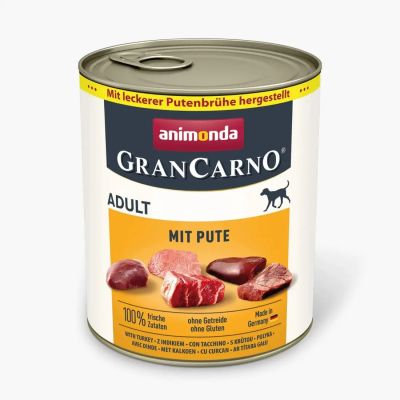 GranCarno Adult Dog - говеждо + пуйка за израснали кучета