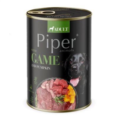 Piper® Adult 400гр - с дивеч, тиква и розмарин за израснали кучета
