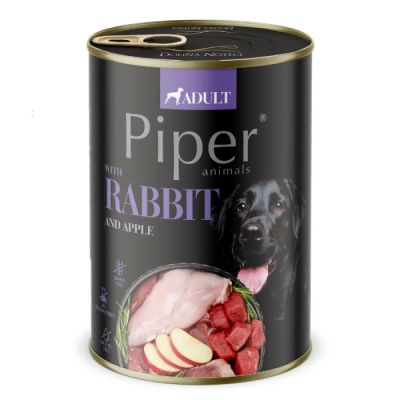Piper® Adult 400гр - със заешко и ябълки за израснали кучета