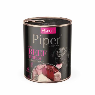 Piper® Adult 800гр - с говеждо шкембе и червено цвекло