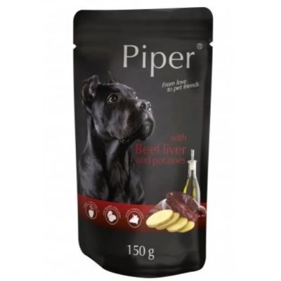 Piper адълт пауч 150 г тел.дроб/картофи 