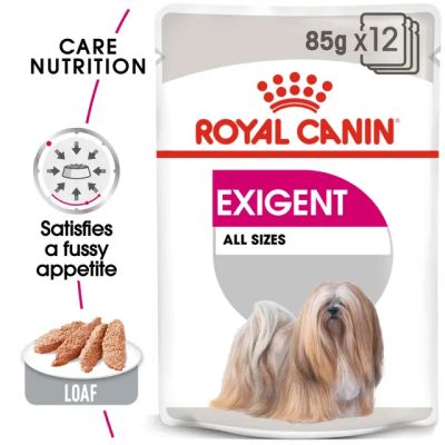 ROYAL CANIN EXIGENT LOAF 85g - за кучета с капризен апетит
