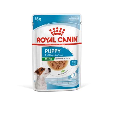 ROYAL CANIN MINI PUPPY POUCH 85g - пауч за бебета кучета от дребните породи