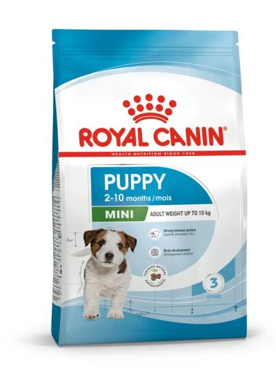Royal Canin  MINI PUPPY - Пълноценна суха храна за подрастващи кученца от 2- до 10-месечна възраст от дребни породи