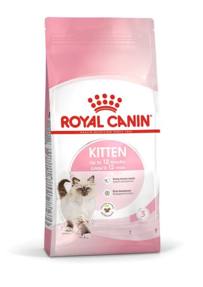 Royal Canin  KITTEN - Пълноценна суха храна за подрастващи котенца до 12 месеца
