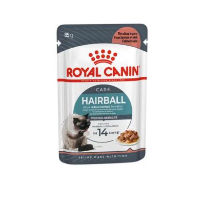 Royal Canin  HAIRBALL CARE 85g - Пълноценна мокра храна за  котки над 12 месеца за намаляване образуването на космени топки