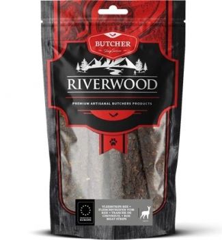 Riverwood сушени лакомства месо сърна ленти 150гр