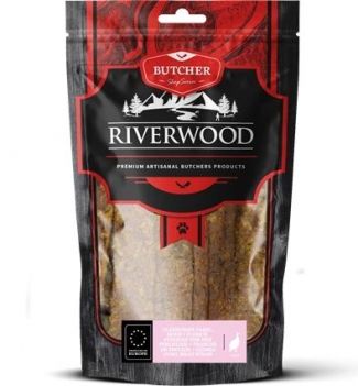 Riverwood сушени лакомства месо от токачка ленти 150гр