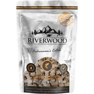 Riverwood хрупкави лакомства сьомга и бяла риба 200гр